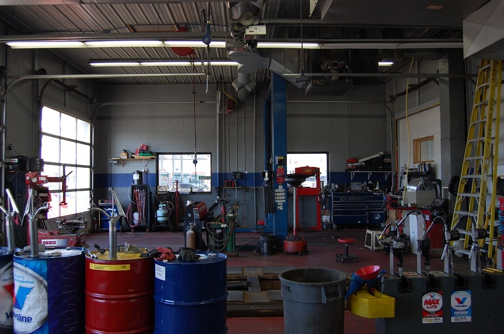 car inspection areas